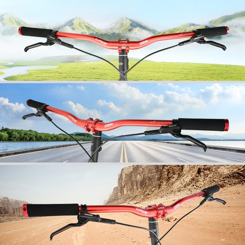 WAKE Aluminium Alloy MTB Handlebar 720mm/780mm 31.8mm for Mountain Bike Downhill Cycling Racing - Image 5